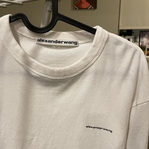 Alexander Wang Logo Long Sleeve